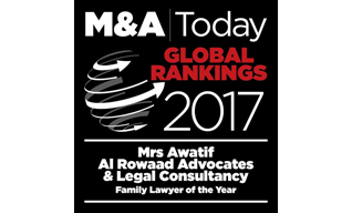أفضل محامي في محكمة الأسرة - تصنيفات الاندماج والاستحواذ اليوم العالمية لعام 2017